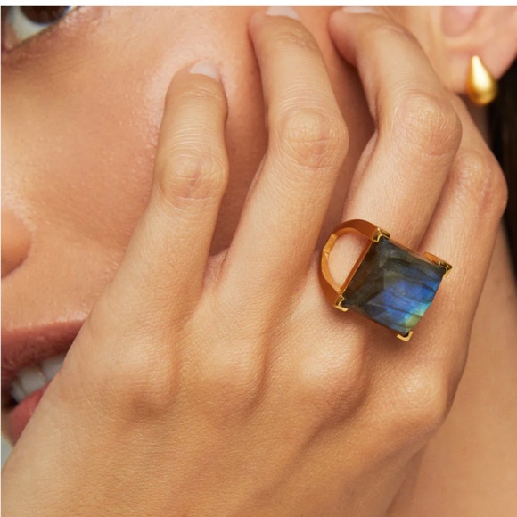 Dean Davidson New in Box  Labradorite Plaza Ring - Picture 1 of 12